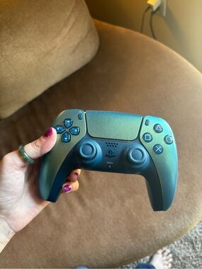 Sony DualSense Controller in Teal-Green Gradient